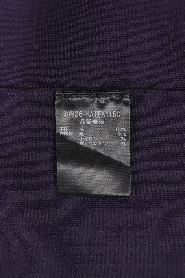 【新品】フォクシー グレースウール タートルネック ニット ネイビー 38 FOXEY BOUTIQUE(フォクシー） グレースウールタートルネックセーター 33631