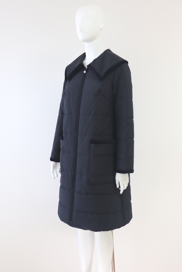 Rene（ルネ） ビッグカラー撥水中綿コート 5348050