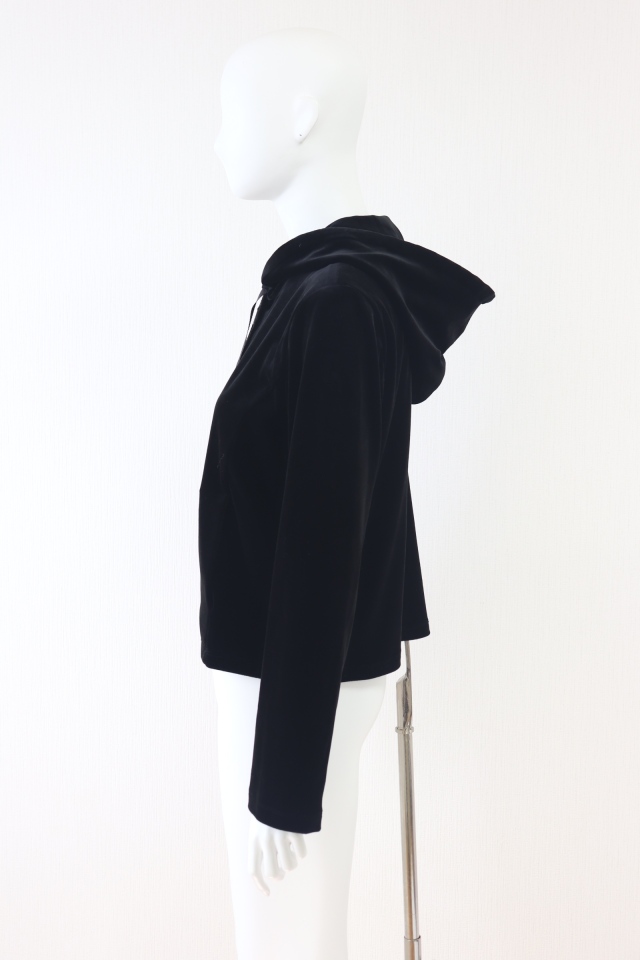 VELOUR NOIR by FOXEY NEWYORK(フォクシー) ストレッチベロアパーカ 43017