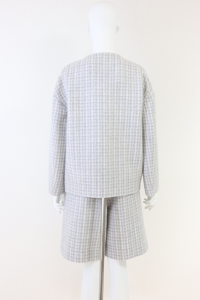 ルネ Rene ツイード　キュロット　新品未使用タグ付 Rene（ルネ） ツイードジャケット＆キュロットパンツセットアップ