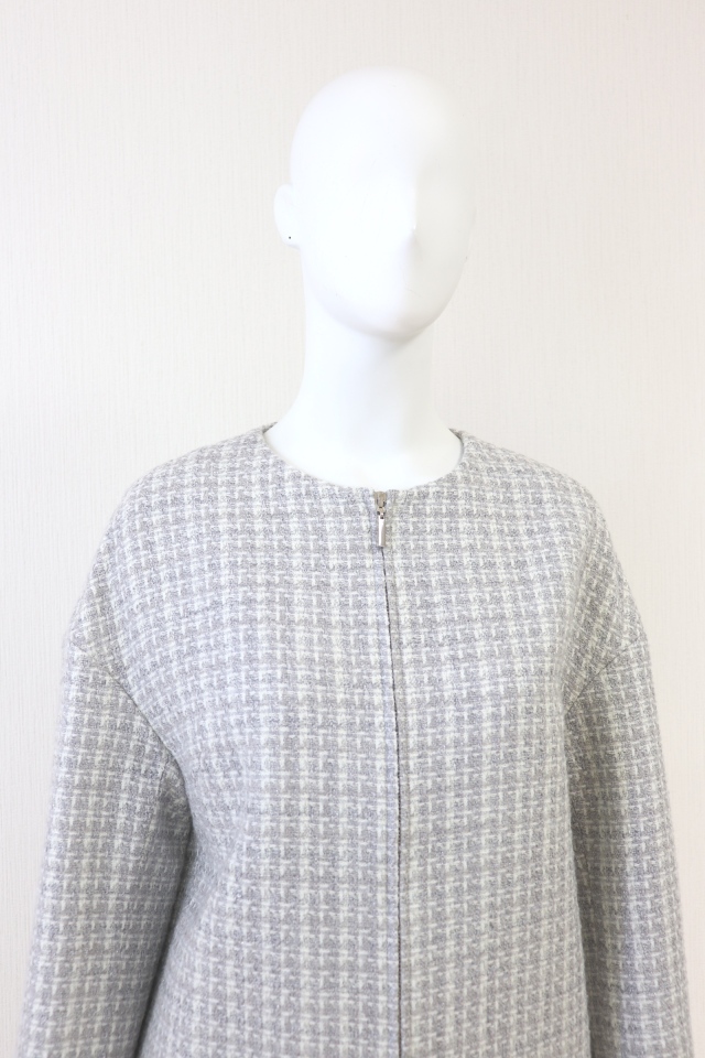 ルネ　ニットツィード ジャケット 34 Rene（ルネ） ツイードジャケット＆キュロットパンツセットアップ