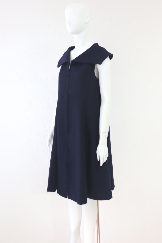 FOXEY BOUTIQUE(フォクシー) Iris ウールカシミヤワンピース（ジレ） 43981