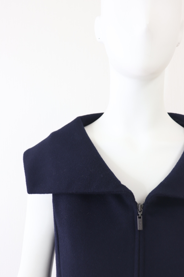 FOXEY BOUTIQUE(フォクシー) Iris ウールカシミヤワンピース（ジレ） 43981