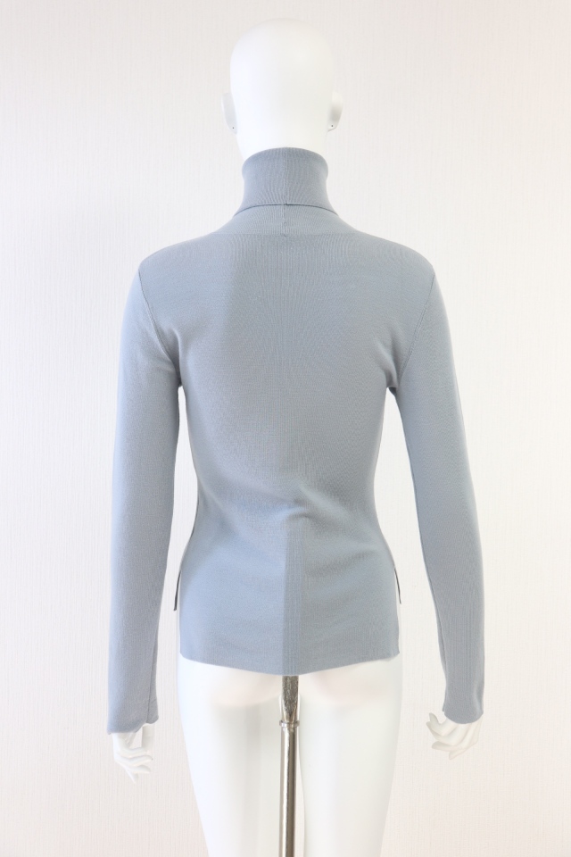 美品 フォクシー グレースウール タートルネック ニット セーター ブラック Foxey フォクシー グレースウール タートルネックセーター ブラック