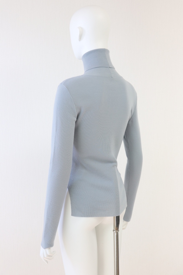 美品★FOXEY/フォクシー グレースウール ニット タートルネックセーター38 FOXEY BOUTIQUE(フォクシー） グレースウールタートルネックセーター 34841