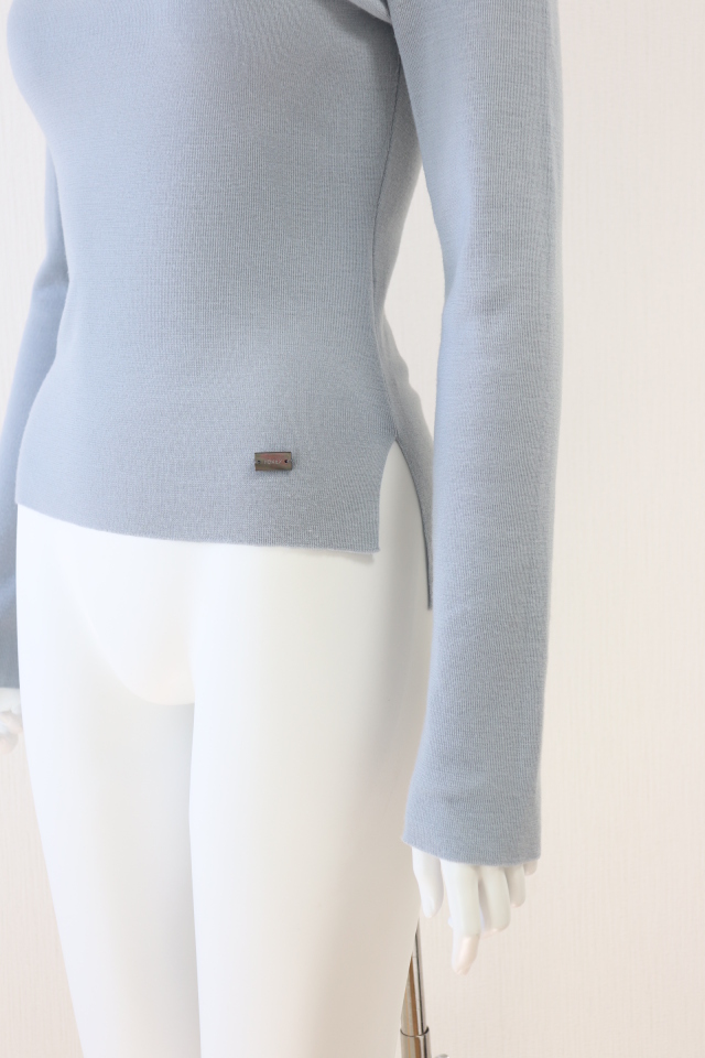 美品★FOXEY/フォクシー グレースウール ニット タートルネックセーター38 FOXEY BOUTIQUE(フォクシー） グレースウールタートルネックセーター 34841