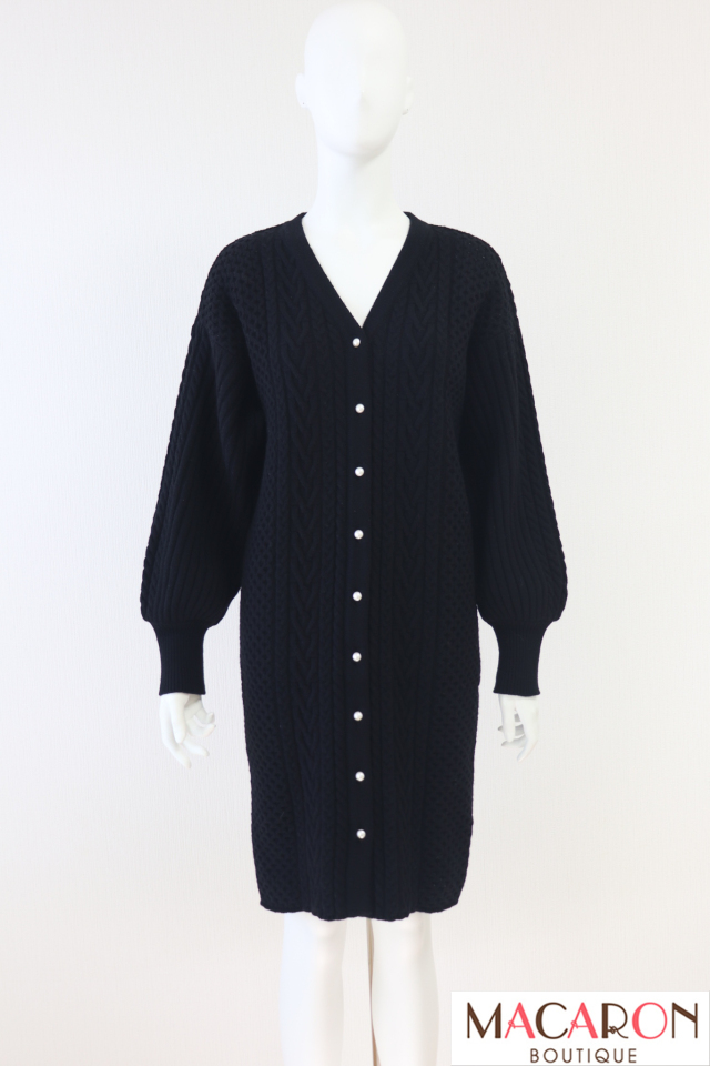 Rene（ルネ）　ウールブレンドロングカーディガン　5142060