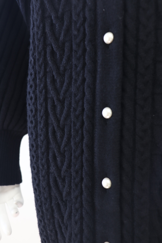 Rene（ルネ） ウールブレンドロングカーディガン 5142060