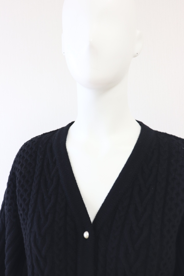 Rene（ルネ） ウールブレンドロングカーディガン 5142060