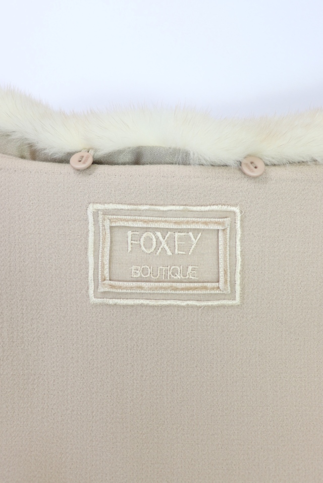 FOXEY BOUTIQUE(フォクシー） Champagne ミンクファーダブルフェイス