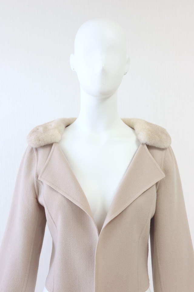 FOXEY BOUTIQUE(フォクシー） Champagne ミンクファーダブルフェイス