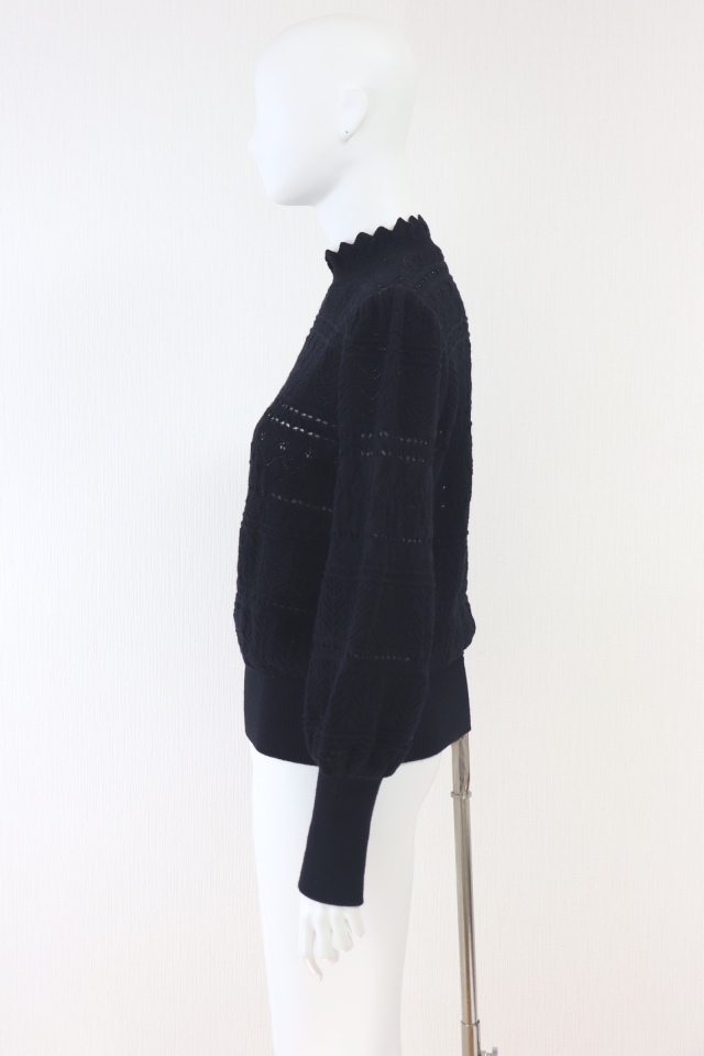 Rene（ルネ） ノーカラーツイードジャケット 6333200