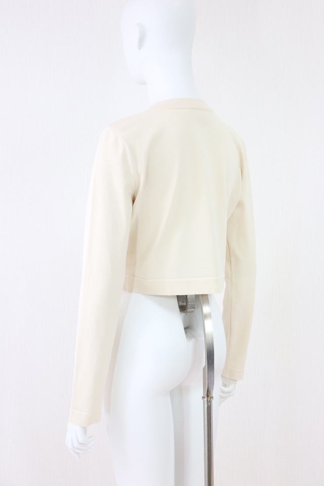 美品✨フォクシーデイジーリン ダブルストーンカーディガン ビジュー 長袖 40 44396 Cardigan 