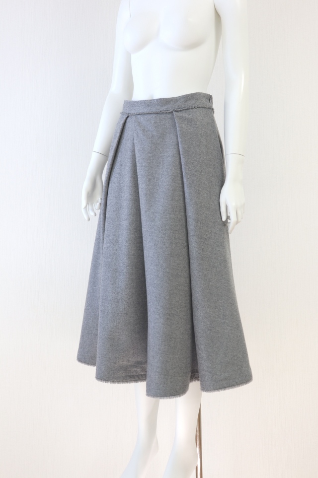 FOXEY BOUTIQUE(フォクシー) Frida ウールフランネルスカート 43984