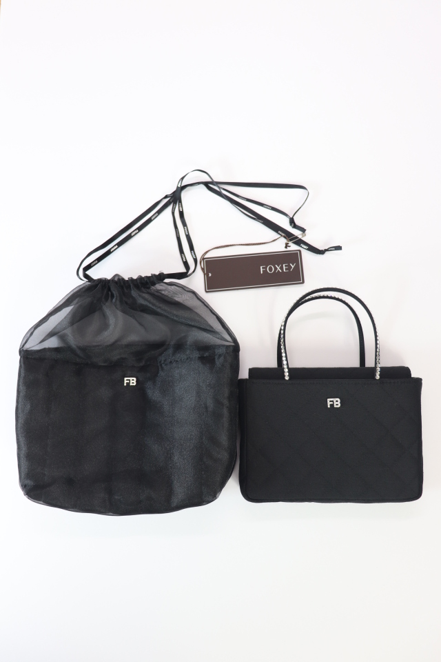 FOXEY BOUTIQUE（フォクシー） Nicola シルクウールミニバッグ 44246