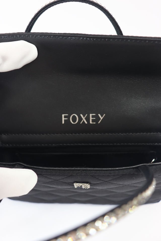 FOXEY BOUTIQUE（フォクシー） Nicola シルクウールミニバッグ 44246