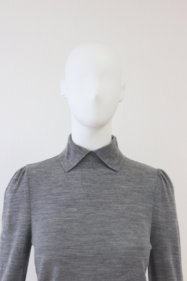 Rene（ルネ） ハイネック袖パールウールニットプルオーバー 63324670