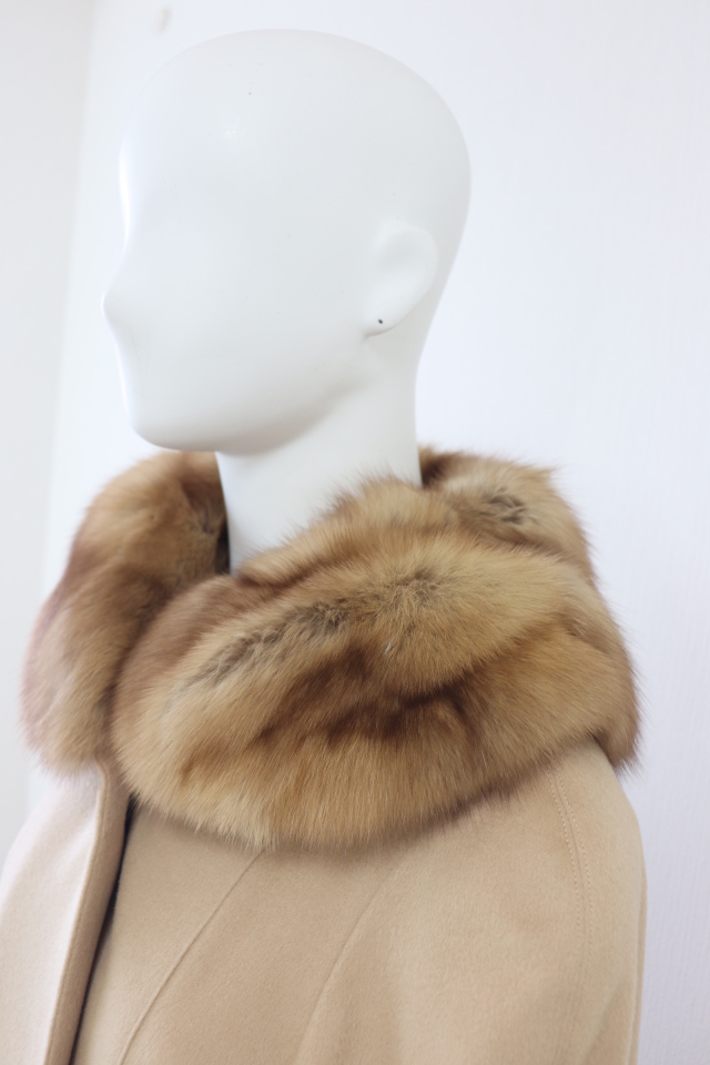 FOXEY BOUTIQUE(フォクシー） ゴールデンセーブルファーウールコート 8713