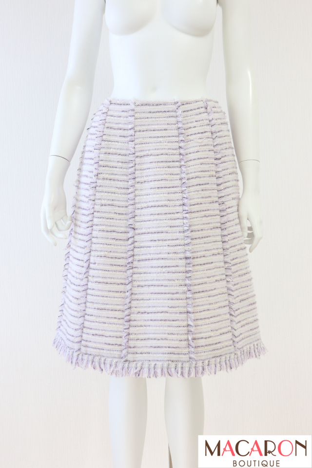 Rene（ルネ）　ウールブレンドツイードスカート　6144030