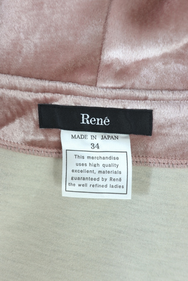 Rene（ルネ） ベロアボンディングワンピース 5447962