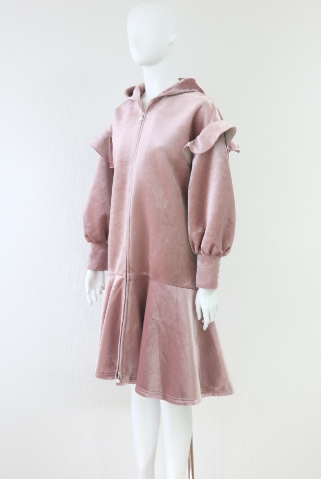 Rene（ルネ） ベロアボンディングワンピース 5447962