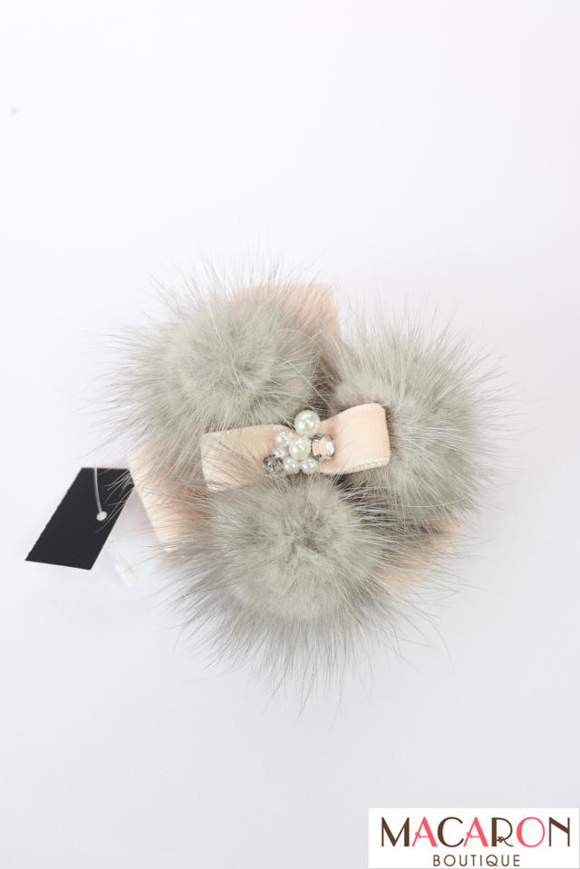 Rene（ルネ）　ミンクファーコサージュ　