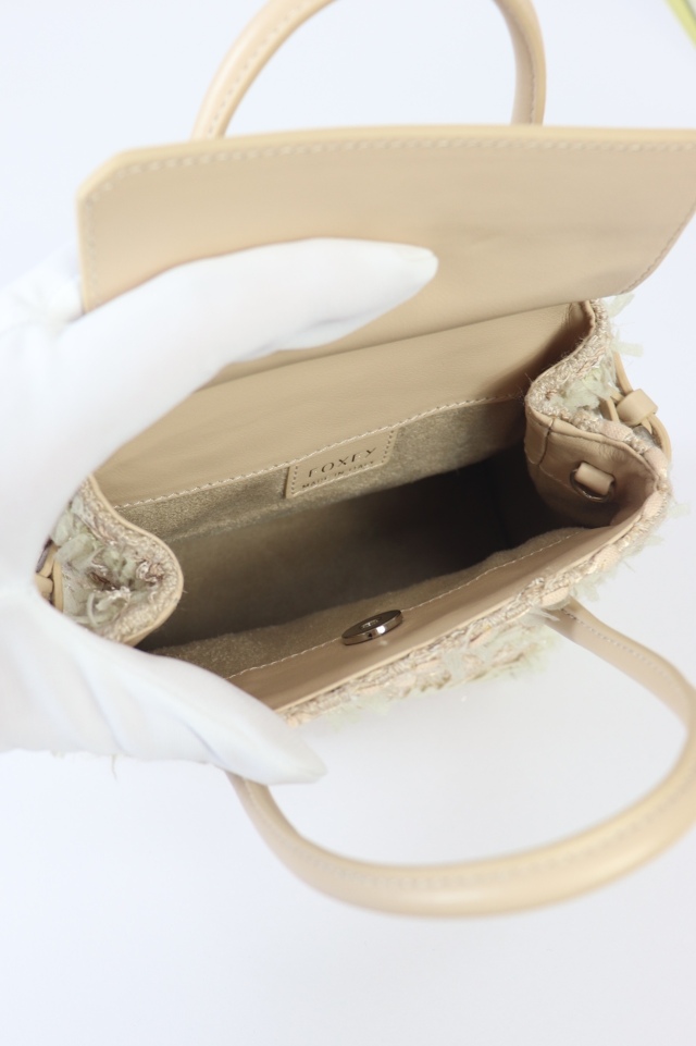 FOXEY BOUTIQUE(フォクシー） ツイードジャケット＆ツイードミニバッグ