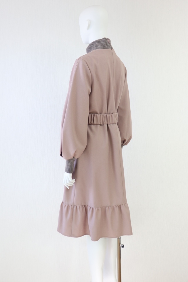 Rene（ルネ） ベルト付ハイネックワンピース 6316680