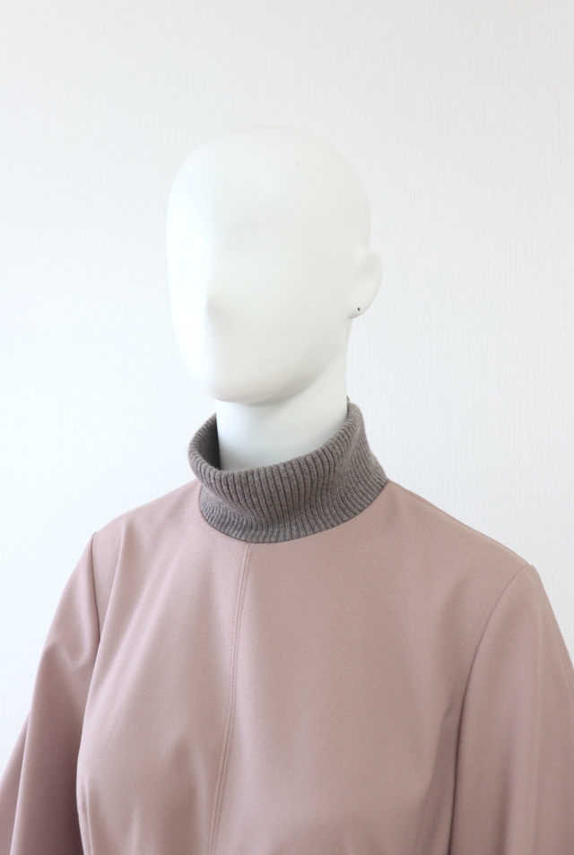 Rene（ルネ） ベルト付ハイネックワンピース 6316680