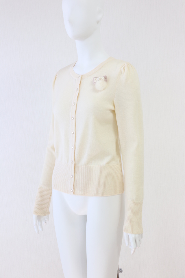 Rene（ルネ） ミンクブローチ付カーディガン 6142200