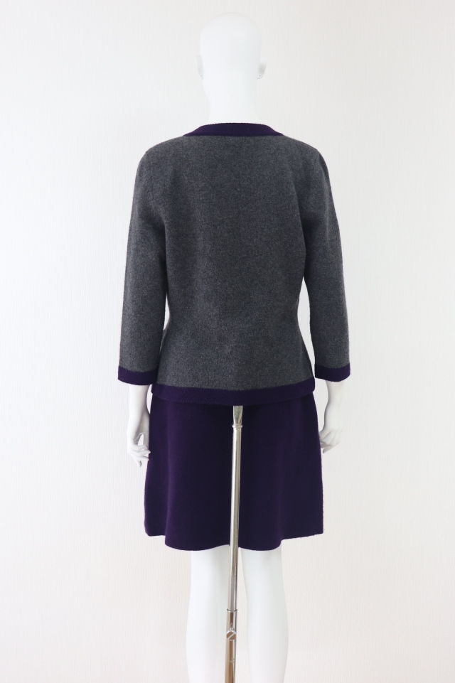 FOXEY BOUTIQUE(フォクシー） カシミヤカーディガンとスカート