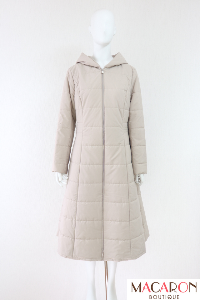 Rene(ルネ) フード付き中綿ロングコート 5348060
