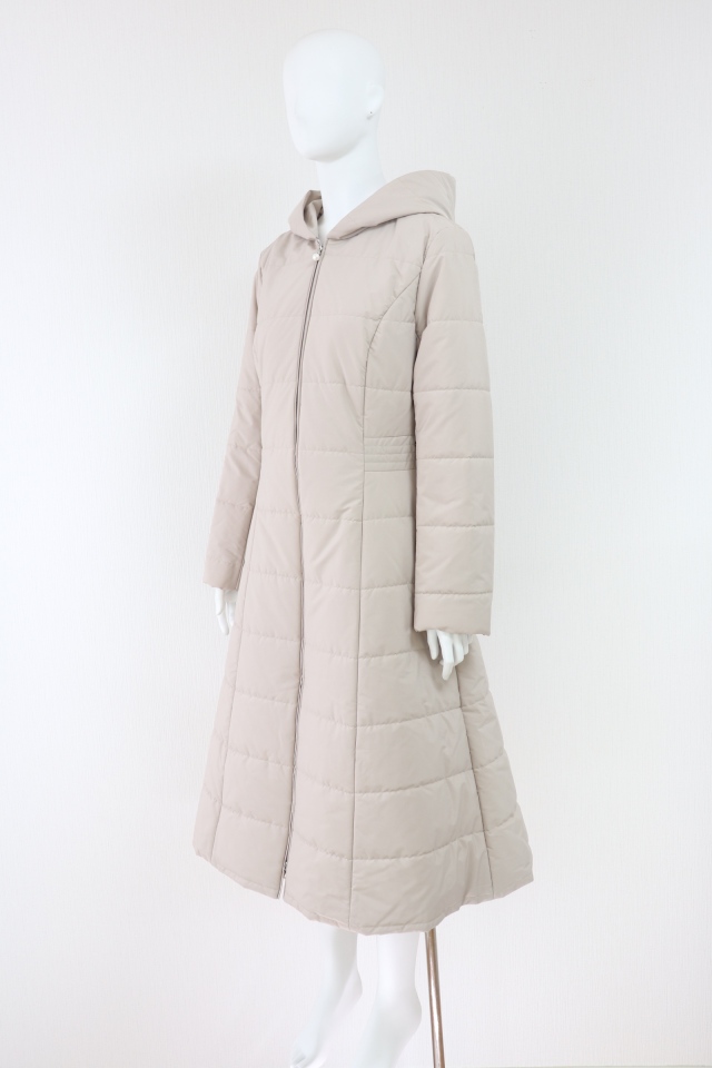 Rene（ルネ） フード付き中綿ロングコート 5348060