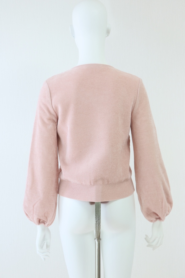 Rene（ルネ） モールニットジップアップカーディガン 6232550