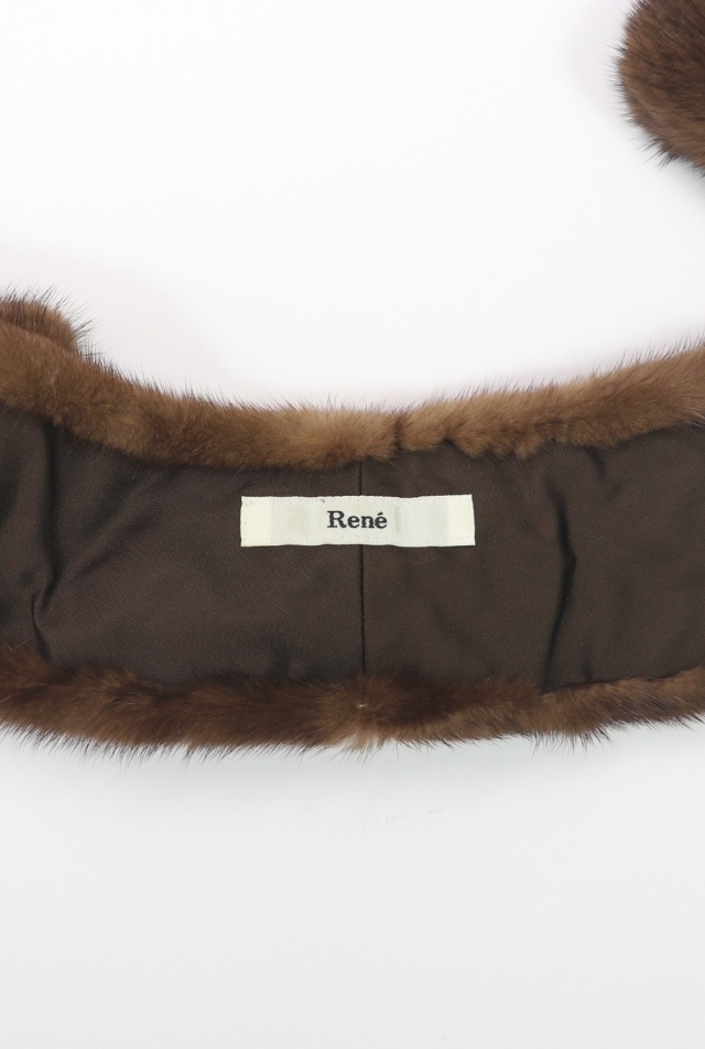 ルネ rene ミンク　ティペット　マフラー Rene（ルネ） ミンクティペット