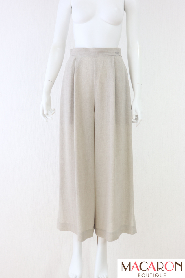 FOXEY BOUTIQUE(フォクシー）　サイドスリットワイドパンツ　40734