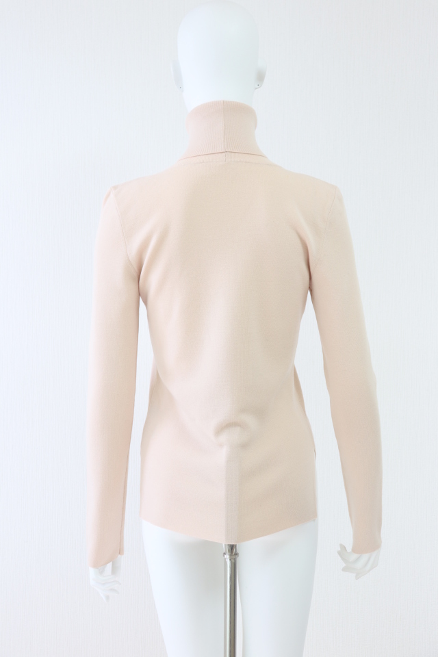 フォクシー◇グレースウール　タートルネックセーター　40 ホワイト FOXEY BOUTIQUE(フォクシー） グレースウールタートルネックセーター 34841