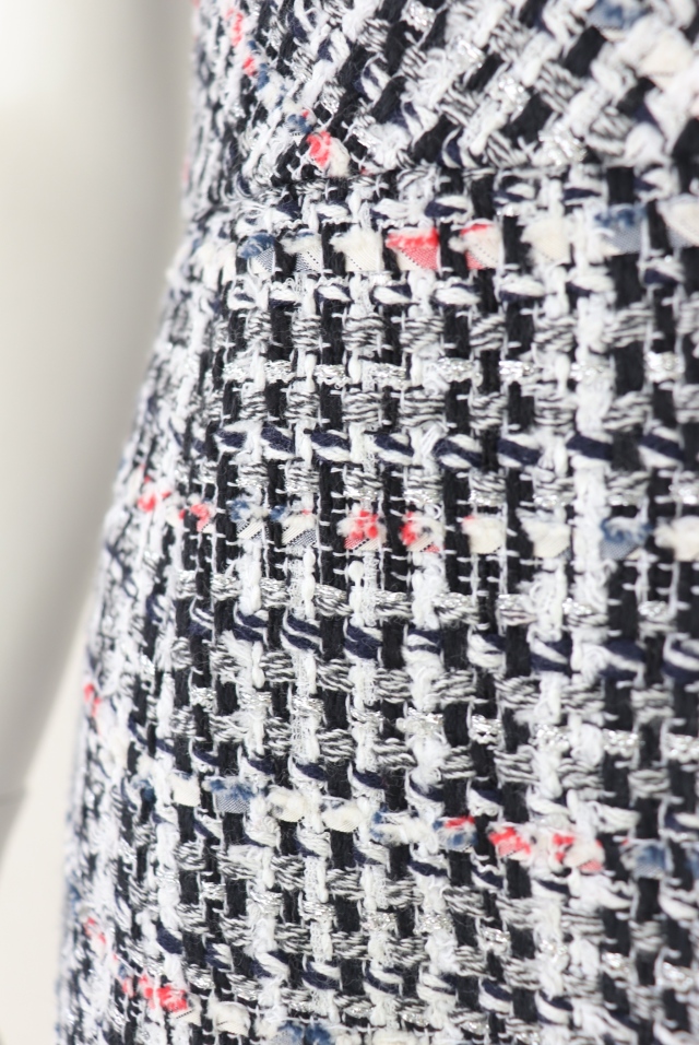 Rene（ルネ） 刺繍レースツイードワンピース 6926890