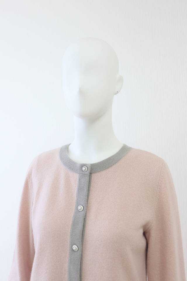 美品✨FOXEY フォクシー アンサンブル Twin Knit バイカラー 近年 FOXEY バイカラー アンサンブル Knit Twin 40