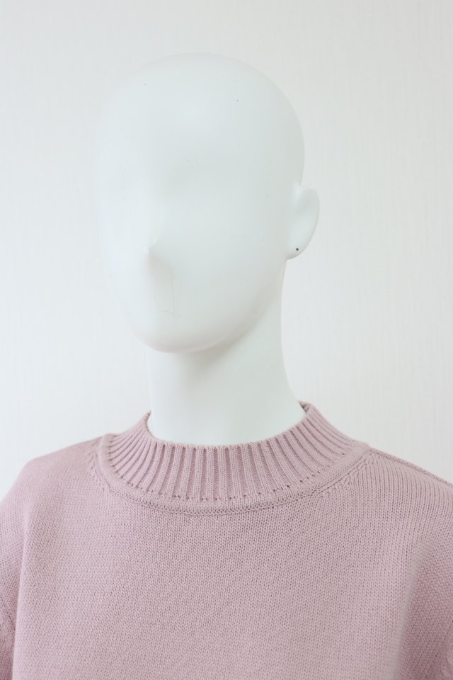 ルネ rene ふんわりスリーブ　ニットドレス Rene（ルネ） ハイネックバルーンスリーブニットトップス 6132220