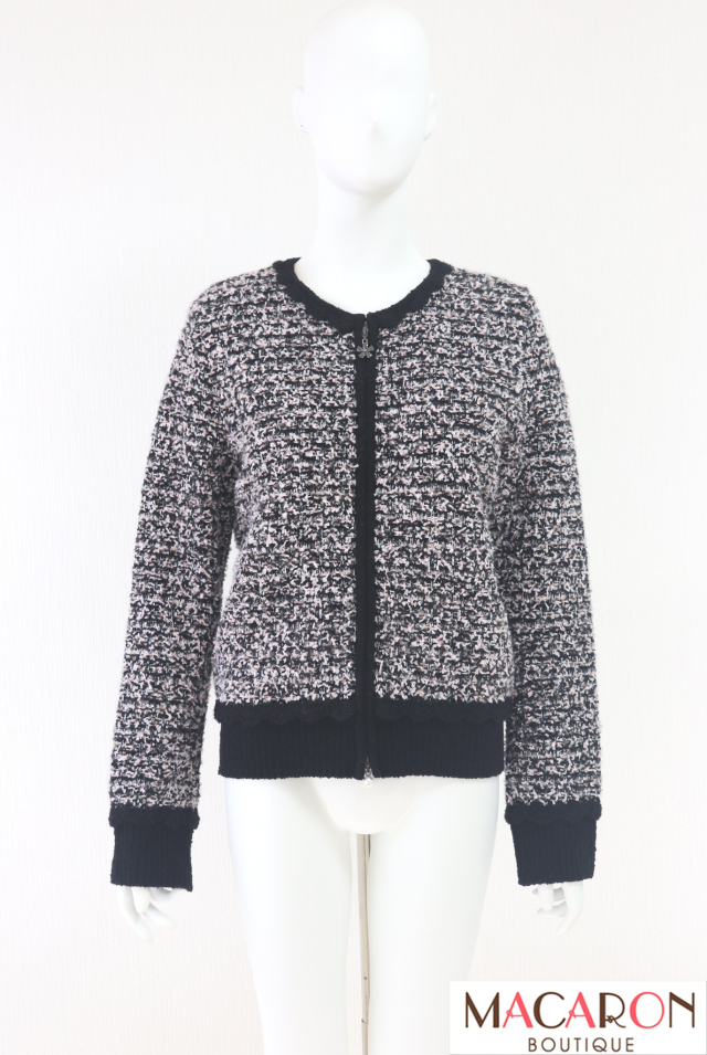 Rene（ルネ）　ニットツイードカーディガン　6432640