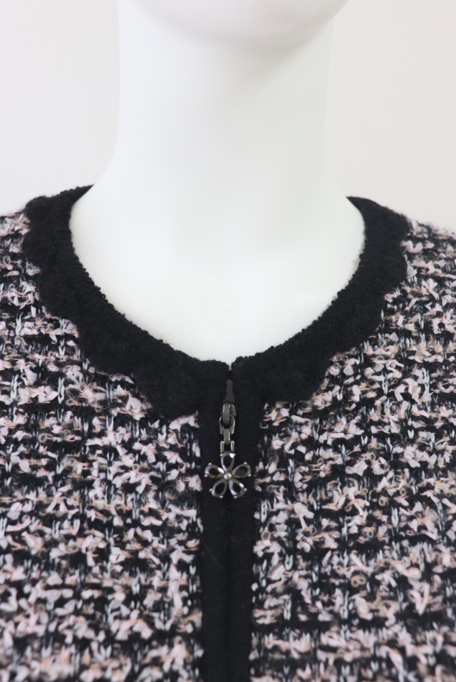 Rene（ルネ） ニットツイードカーディガン 6432640