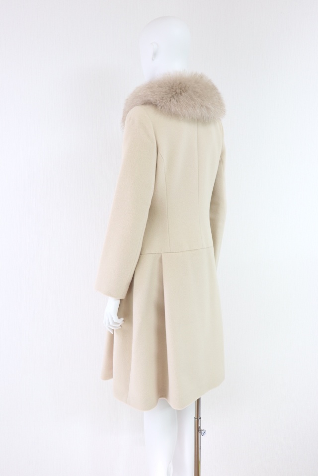 Rene（ルネ） フォックスファーロングウールアンゴラコート 6838310