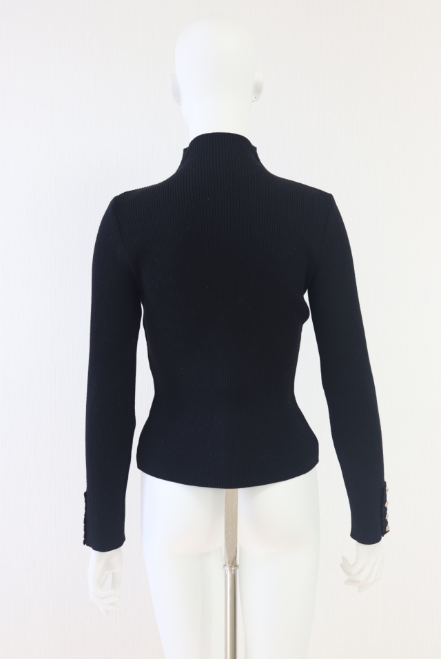 Rene（ルネ） ハイネックウールリブニットセーター 5042120