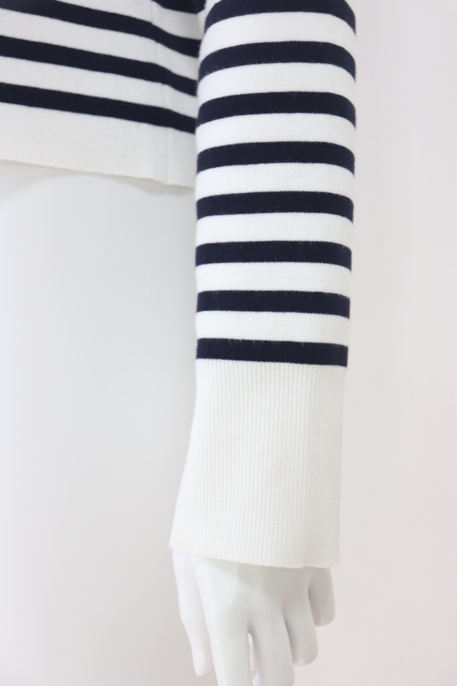 FOXEY BOUTIQUE(フォクシー） River ボーダーニットカーディガン