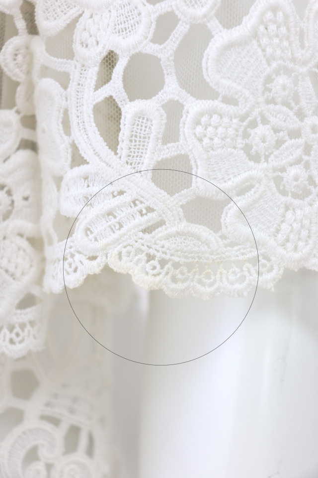 Rene　刺繍レースアンサンブル　6121960　6013390　白/ホワイト　売れ筋商品|||ルネ Rene Rene 刺繍レースアンサンブル 6121960 6013390 白/ホワイト