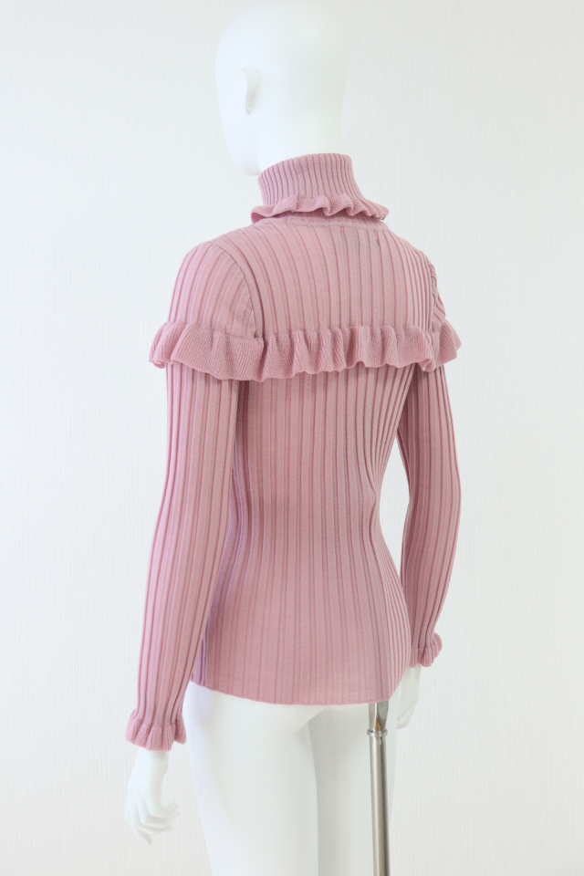 Rene（ルネ） タートルネックウールニットセーター 6442860