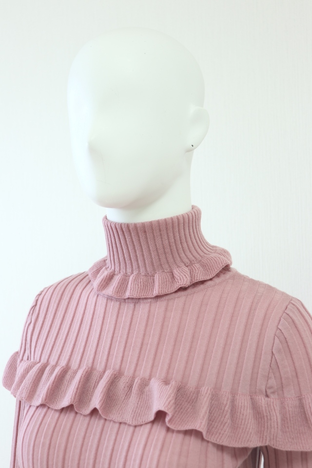 Rene（ルネ） タートルネックウールニットセーター 6442860