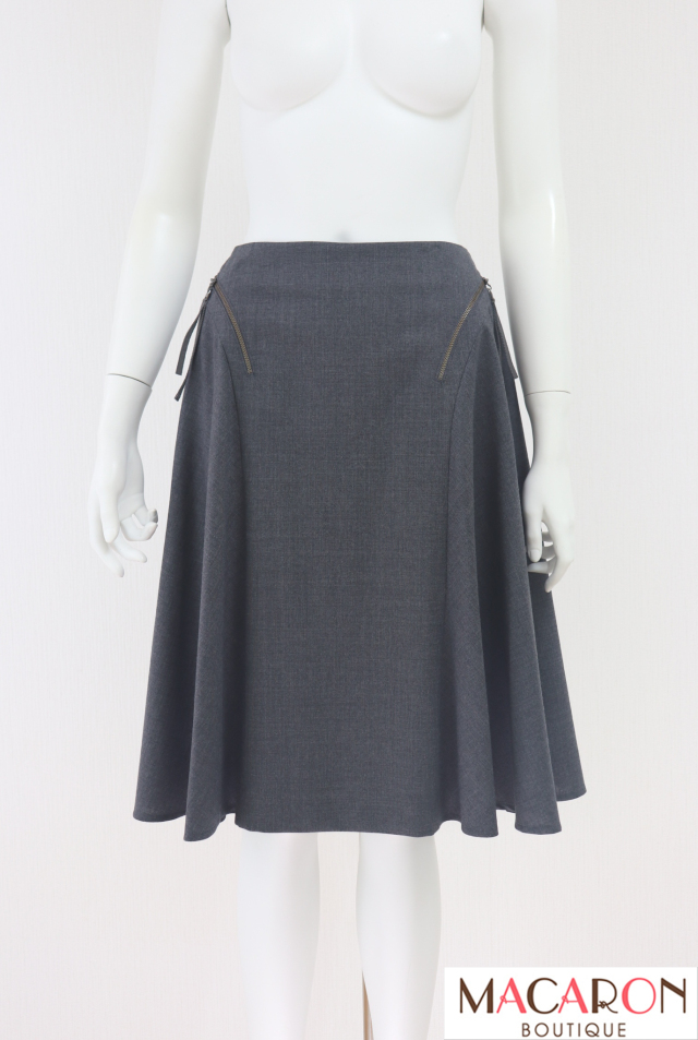 Rene（ルネ）　ウールブレンドフレアスカート　5744170