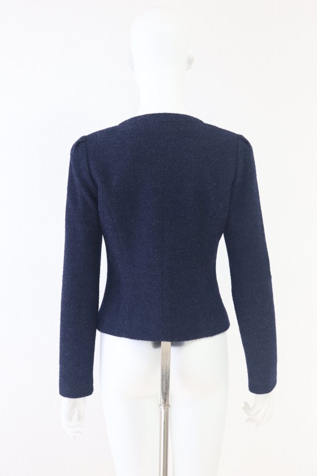 Rene（ルネ） ジップアップノーカラージャケット 6743120